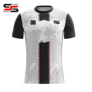 Camiseta Deportiva de Fútbol con Cuello en V para Hombre, de Secado Rápido, de Poliéster, con Malla Transpirable, Personalizable - Product Image 1