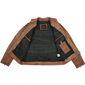Vestes de moto en cuir à bas prix sur mesure meilleure vente en stock veste de moto en cuir - Product Image 2