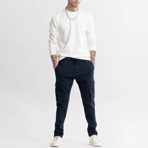Wholesale Clothing Manufacturers Custom Made Vintage Style Men Joggers Hot Selling Fashionable Men Joggers - Product Image 6