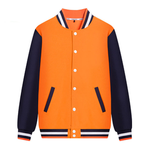 Vestes de baseball varsity pour hommes, personnalisables, OEM, à col montant, respirantes, d'hiver, avec broderie en chenille, style streetwear - Product Image 5