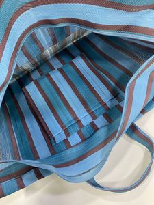 ถุงช้อปปิ้งทำจากโพลีโพรพิลีนรีไซเคิลเป็นมิตรกับสิ่งแวดล้อมทำจากพลาสติกที่ยั่งยืน - Product Image 2