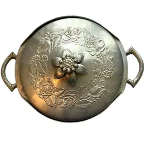 Cacerola Premium de Acero Inoxidable con Tapa Aislante |   Antiadherente y duradero para servir comidas calientes en casa y en restaurantes - Product Image 1