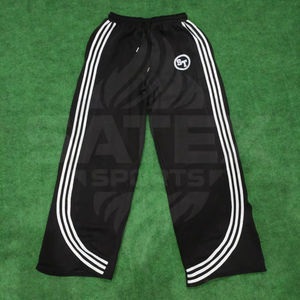 Pantalon de jogging décontracté pour homme, broderie personnalisée, molleton de coton épais, séchage rapide, fermeture à cordon, haute qualité - Product Image 1