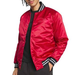 Blouson Bomber en Satin pour Hommes, École, Collège, Broderie, Patch Personnalisé, Blousons Bomber de Collège - Product Image 3