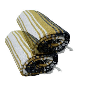 Manta de lana falsa mostaza de suministro a granel de fábrica con productos de técnica tejida de alta calidad - Product Image 3