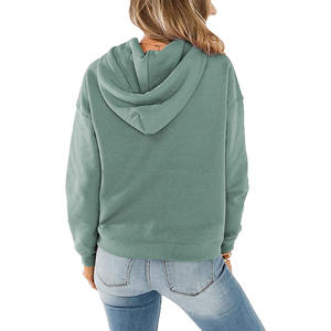 Sudadera con Capucha Ligera Personalizada con Lavado Ácido y Bordado 3D, Estilo Y2K con Logotipo Frontal, para Hombre y Mujer, para Invierno y Actividades al Aire Libre - Product Image 3