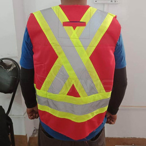 เสื้อกั๊กนิรภัยฤดูหนาวคุณภาพพรีเมียม ระบายอากาศได้ดี สำหรับผู้ชาย ผลิตจากผ้าฝ้าย/โพลีเอสเตอร์ พร้อมตัวเลือกปรับแต่งได้ - Product Image 2