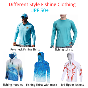 Fashion Breathable 100% Polyester Quick Dry <b>Men's</b> <b>Long</b> <b>Sleeve</b> UPF 50 Hoodies Sublimation Fishing Jersey Hiking <b>Shirts</b> - Product Image 5