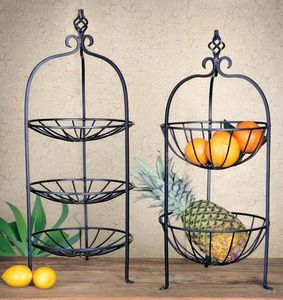 Cesta de Frutas Metálica que Combina Belleza y Practicidad, Ofrece una Forma Suave que Mejora la Visibilidad de las Frutas y la Decoración de la Cocina - Product Image 4