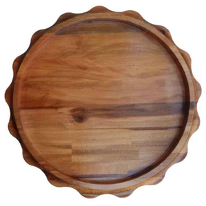 Plateau de service multifonctionnel en bois Ménage Utile Plateau de qualité naturelle 100% Eco Friendly top design - Product Image 6