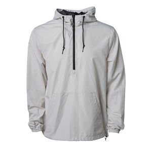 Nouvelle veste coupe-vent imperméable et respirante pour homme 2026, légère, en coton enduit, à col montant et fermeture éclair intégrale, idéale pour l'extérieur - Product Image 1