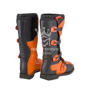 รองเท้าบูทหนังขี่มอเตอร์ไซค์รองเท้าระบายอากาศสำหรับขับขี่มอเตอร์ไซค์ - Product Image 3