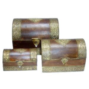 Coffre au trésor bois artisanat cadeau article de haute qualité vente chaude produit Standard fait à la main boîtes décoratives pour la maison boîte en bois - Product Image 2