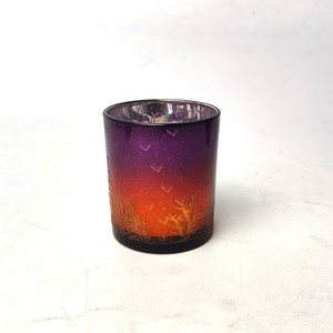 Halloween Glass <strong>Candle</strong> Jars <strong>Gothic</strong> Sunset Design <strong>Candle</strong> <strong>Holders</strong> for Spooky Home Decor - Product Image 5