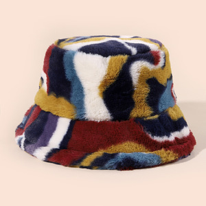 Custom Manufacturer Winter Fur Designer <b>Bucket</b> <b>Hat</b> Colorful Warm Soft Furry <b>Bucket</b> <b>Hat</b> for <b>Women</b> - Product Image 4