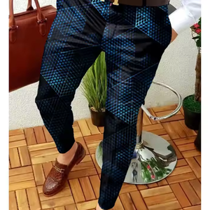 Pantalon décontracté confortable et délavé pour hommes: mélange de coton durable avec une touche d'élasticité, idéal pour les voyages - Product Image 6