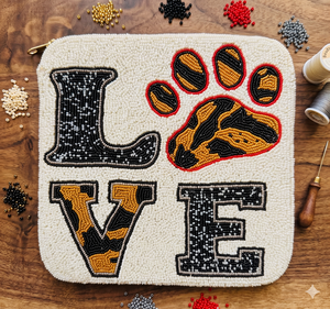 Bolso de mano de lujo para mujer, hecho a mano, con bordados y cuentas, estilo elegante, con correa de cuentas, venta al por mayor - Product Image 1