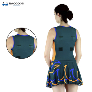 Conjunto de Uniforme de Netball al por Mayor, Tejido Elástico Transpirable, Ropa de Equipo, Diseño Personalizado - Product Image 6