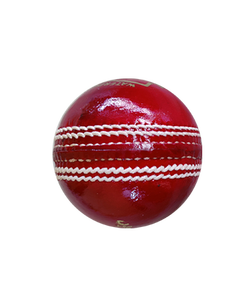 Balle de cricket en cuir rouge à usage professionnel balle de fabrication d'exportateur indien dur - Product Image 3