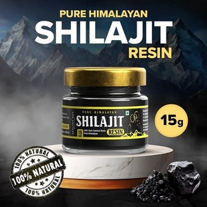 Resina de Shilajit del Himalaya pura de etiqueta privada con ácido fúlvico 82% y minerales traza 85 + a precio barato Resina orgánica de Shilajit 15gm - Product Image 1