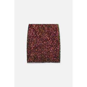 <b>Sequin</b> Mini <b>Skirt</b> - Product Image 2