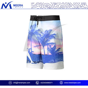 Custom Men High Street Soccer Shorts Quick-Dry Polyester with All-<b>Over</b> Print Comfortable Elastic Waist Solid Style - Product Image 3