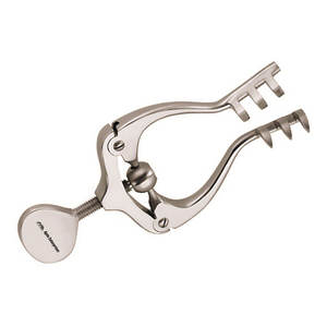 Retractor profesional Jansen Wagner, instrumento quirúrgico de acero inoxidable, Manual tornillo de ajuste, tejido blando Apto Enterprises - Product Image 4
