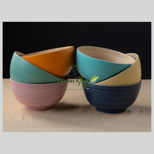 Juego de servicio de bambú desechable ecológico personalizado al por mayor para uso en restaurante y cocina apto para alimentos - Product Image 5