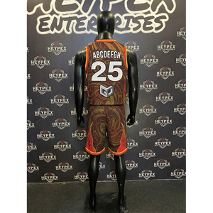 ชุดบาสเก็ตบอลแบบยูนิเซ็กซ์ ดีไซน์ใหม่ เสื้อทีมวิทยาลัย 100% โพลีเอสเตอร์ ป้องกันแบคทีเรีย ชุดกีฬาแบบไม่มีแขน - Product Image 2