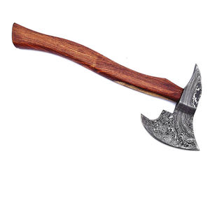 Stylish Damascus Steel <b>Axe</b> Head with Distinct Texture for <b>Wood</b> Tool Enthusiasts Outdoor Craft Projects and Artisan Decor - Product Image 1