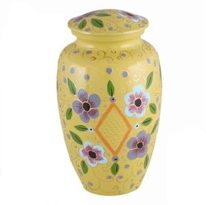 โกศเผาศพโลหะแบบคลาสสิกสำหรับเก็บเถ้ากระดูกมนุษย์เพื่อการจัดเก็บที่ทนทาน โกศเถ้ากระดูกโลหะตกแต่งสไตล์อเมริกัน - Product Image 5