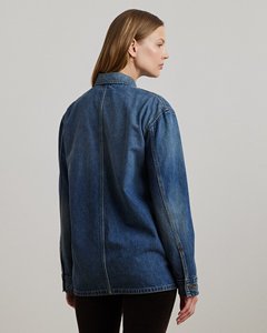 New Arrival Women's <b>Denim</b> <b>Jacket</b> <b>Custom</b> Brand Hooded Collar Windproof Eco-Friendly Breathable Autumn Winter - Product Image 3