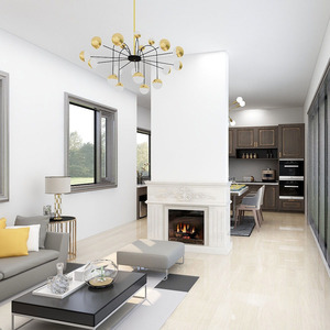 <span class=keywords><strong>Casa</strong></span> Prefabricada Estilo Prairie con Paneles Estructurales Aislantes Directos de China, Villa Modular SIP para Uso Residencial en Complejos Turísticos - Product Image 4