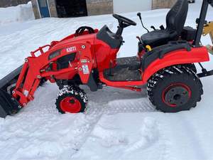 Chargeuse compacte diesel KIOTI SL2420 2021 avec moteur Kohler, composants principaux Huade : pompe et moteur hydrauliques - Product Image 4