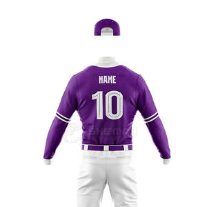 Venta al por mayor de uniformes de béisbol transpirables de nuevo diseño de alta calidad uniforme de béisbol de secado rápido para la venta - Product Image 6
