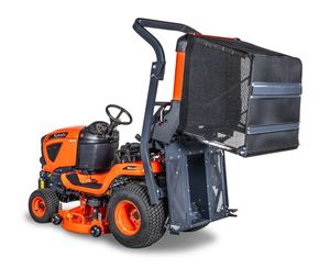 Kubota G231 ride on mower featuring high torque engine smooth drive system and large grass <b>collection</b> <b>box</b> - Product Image 3
