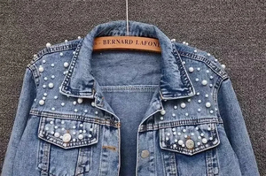 Chaqueta Vaquera de Invierno para Mujer, Diseño Personalizado 2024, 100% Algodón, Acabado Transpirable, Resistente al Viento, Servicio Personalizado OEM de Alta Gama - Product Image 3