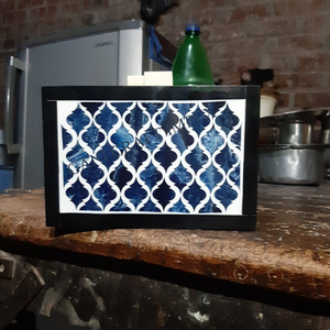 กระเป๋าคลัทช์สำหรับผู้หญิงงานหัตถกรรมสไตล์ใหม่กระเป๋าเรซินพร้อมกระเป๋าใส่งานหินคริสตัล - Product Image 2