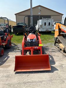 Chargeuse-pelleteuse multifonctionnelle Kubota BX23S, mini tracteur agricole |   Tracteur compact Kubota BX23S 4x4 avec chargeur - Product Image 5