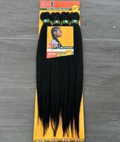 Offres Spéciales : Lot de 4 Mèches Jumbo Pré-étirées pour Tresses, Extensions de Cheveux Africains en Gros, 52 Pouces, Cheveux Yaki pour Tressage