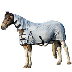 Alfombras de caballo Eczema de poliéster 100% de alta calidad, equipo de caballo, Combo equino, caballo estable de verano con cubierta para el cuello - Product Image 4