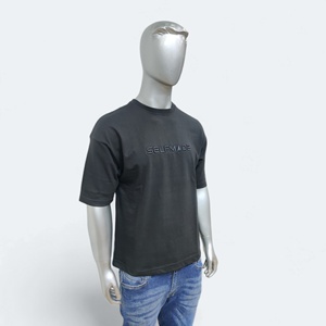 Custom Logo Vintage Acid Washed T Shirt Men Distressed Heavyweight Cotton Blank Oversized <b>Tshirt</b> 100% Cotton for Men's T-shirt - Product Image 4