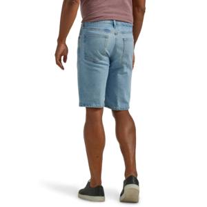 Short en jean 100% polyester de haute qualité pour hommes, nouveau design, couleur unie, décontracté, fitness devant, prix de gros, vente en ligne - Product Image 2