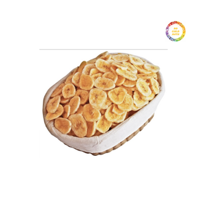 Rodajas de plátano seco vietnamita hechas de plátanos maduros, perfectas para importadores minoristas de aperitivos y envases OEM - Product Image 1
