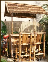 Pérgola y gazebo de bambú columpio Premium hecho a mano, diseño de alta calidad