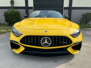 2022 Mercedes-Benz SL-Class SL AMG 63 4MATIC AWD เครื่องยนต์เทอร์โบเปิดประทุนยาง R18ขนาดพร้อมส่ง - Product Image 3
