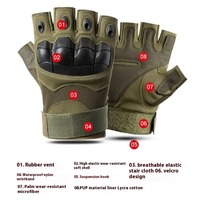 Gants tactiques de plein air pour la randonnée, le fitness, le paintball, l'airsoft, la chasse et le tir, nouvelle conception, vente en gros