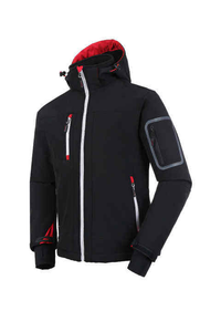 Veste Softshell pour hommes de haute qualité, vêtements d'extérieur imperméables respirants, veste Softshell d'extérieur personnalisée OEM, randonnée, camping, vêtements de travail - Product Image 3