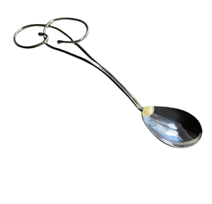 Cuillère à café en acier inoxydable avec manche en métal doré effet miroir Outils de cuisine pour hôtel et restaurant Ensembles de couverts - Product Image 6