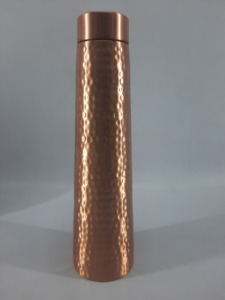 Verres en cuivre martelé de luxe dernier cri bouteilles de haute qualité de longue durée vente chaude pour boire - Product Image 5